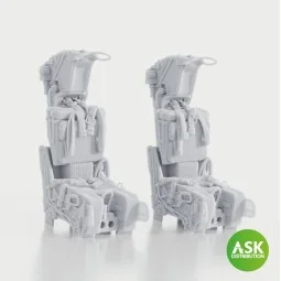 GRU-7A Ejection Seats for F-14A/B Late - with seat belts (2pcs) for...