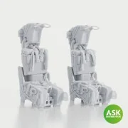 GRU-7A Ejection Seats for F-14A/B Late - with seat belts (2pcs) for...
