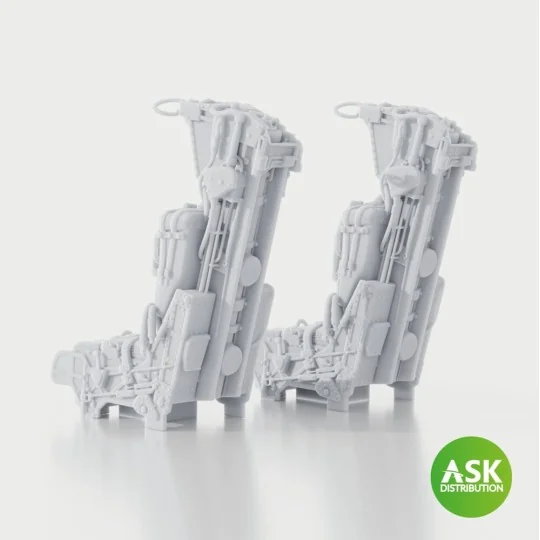 GRU-7A Ejection Seats for F-14A/B Late - with seat belts (2pcs) for...