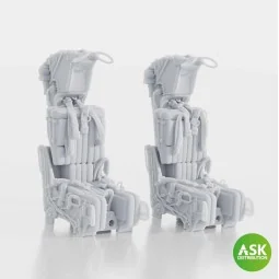 GRU-7A Ejection Seats for F-14A/B Early - with seat belts (2pcs) fo...