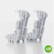 GRU-7A Ejection Seats for F-14A/B Early - with seat belts (2pcs) fo...
