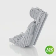 M.B. Mk.9 ejection Seat excluding seat belts - 1 pc for Kinetic, 1/... M.B. Mk.9 ejection Seat excluding seat belts - 1 pc for Kinetic, 1/...