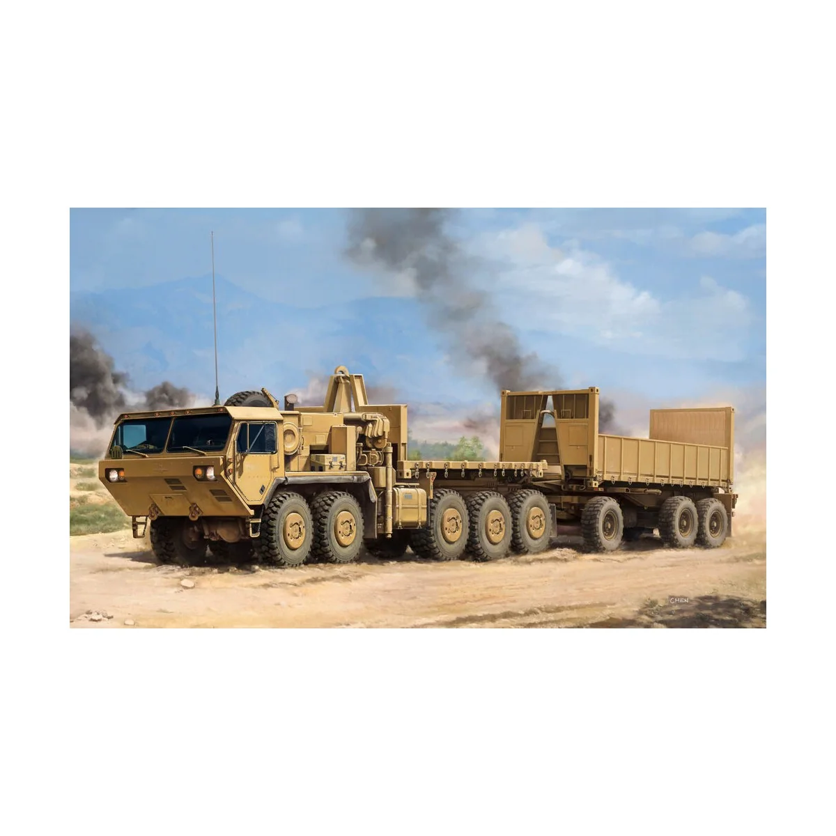 M1074 HEMTT PLS W/ M1076 Trailer, 1/35 - I LOVE KIT 63564