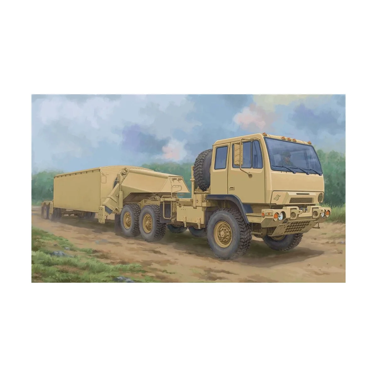 M1088 FMTV Tractor, 1/35 - Trumpeter 01098 M1088 FMTV Tractor, 1/35 - Trumpeter 01098