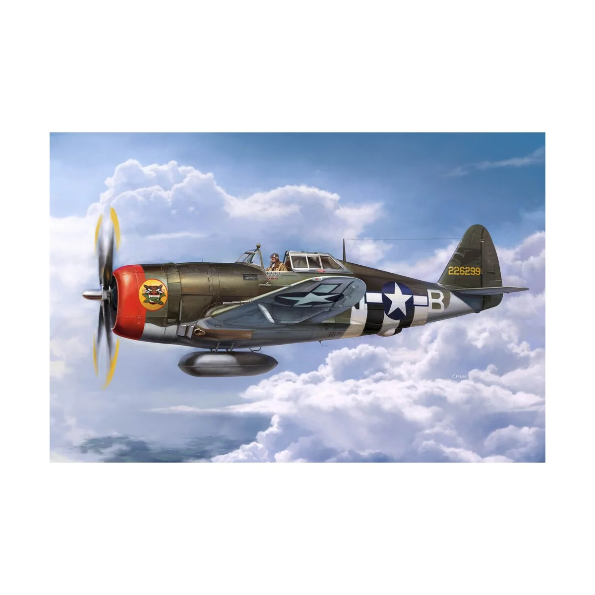 P-47D Thunderbolt Razorback, 1/24 - Trumpeter 02427