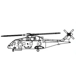 EH-101 Merlin, 1/700 - Trumpeter 03471