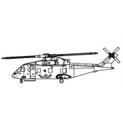 EH-101 Merlin, 1/700 - Trumpeter 03471