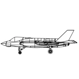 F-35C Lightning II, 1/350 - Trumpeter 06288