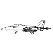 EA-18G Growler, 1/350 - Trumpeter 06289
