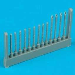 B-17G Flying Fortress gun barrels Für Hasegawa Bausatz., 1/72 - Qui...