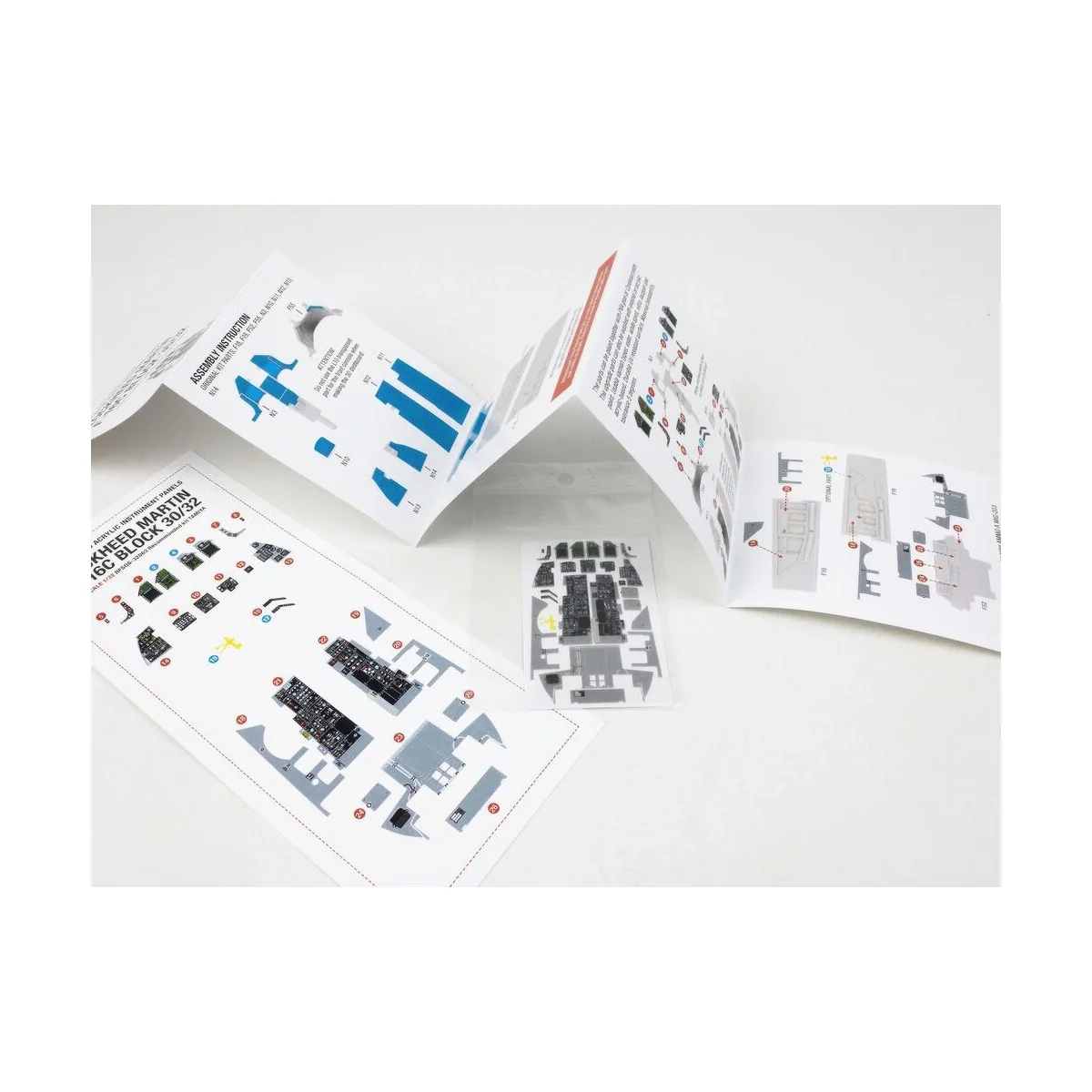 F-16C Block 30/32 for Tamiya, 1/32 - Red Fox Studio RFSQS-32063 F-16C Block 30/32 for Tamiya, 1/32 - Red Fox Studio RFSQS-32063