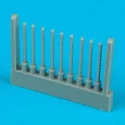 B-26C Marauder gun barrels für Airfix Bausatz - Quickboost QB72 034