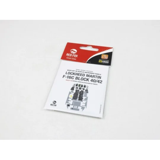 F-16C Block 40/42 for Tamiya, 1/32 - Red Fox Studio RFSQS-32069