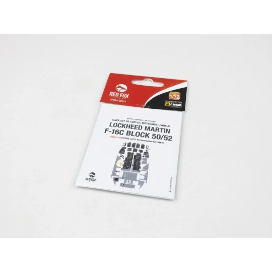 F-16C Block 50/52 for Tamiya, 1/32 - Red Fox Studio RFSQS-32071