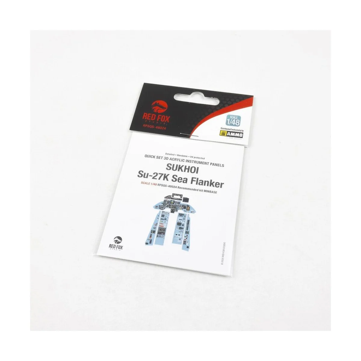 Su-27K Sea Flanker for Minibase, 1/48 - Red Fox Studio RFSQS-48024 Su-27K Sea Flanker for Minibase, 1/48 - Red Fox Studio RFSQS-48024
