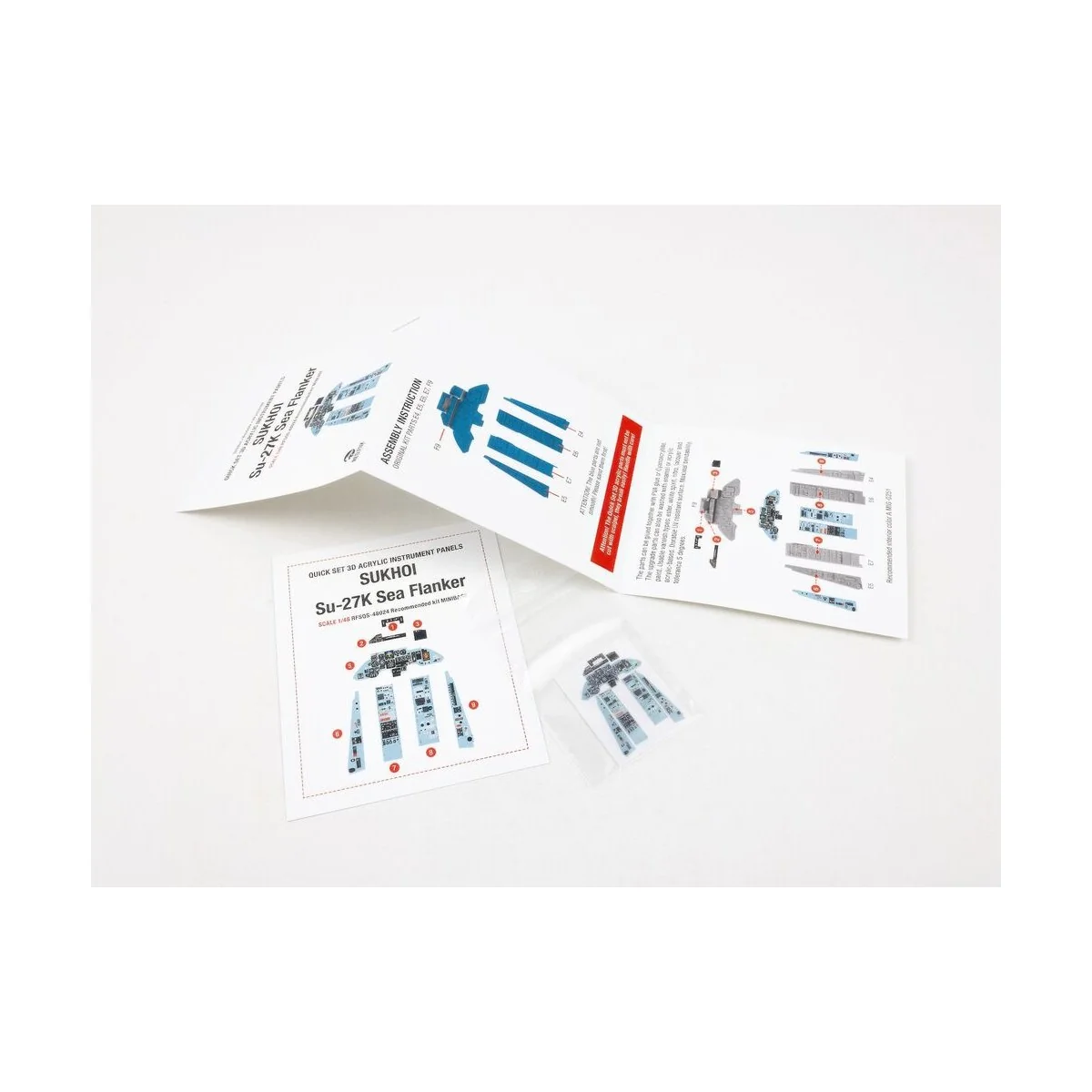 Su-27K Sea Flanker for Minibase, 1/48 - Red Fox Studio RFSQS-48024 Su-27K Sea Flanker for Minibase, 1/48 - Red Fox Studio RFSQS-48024