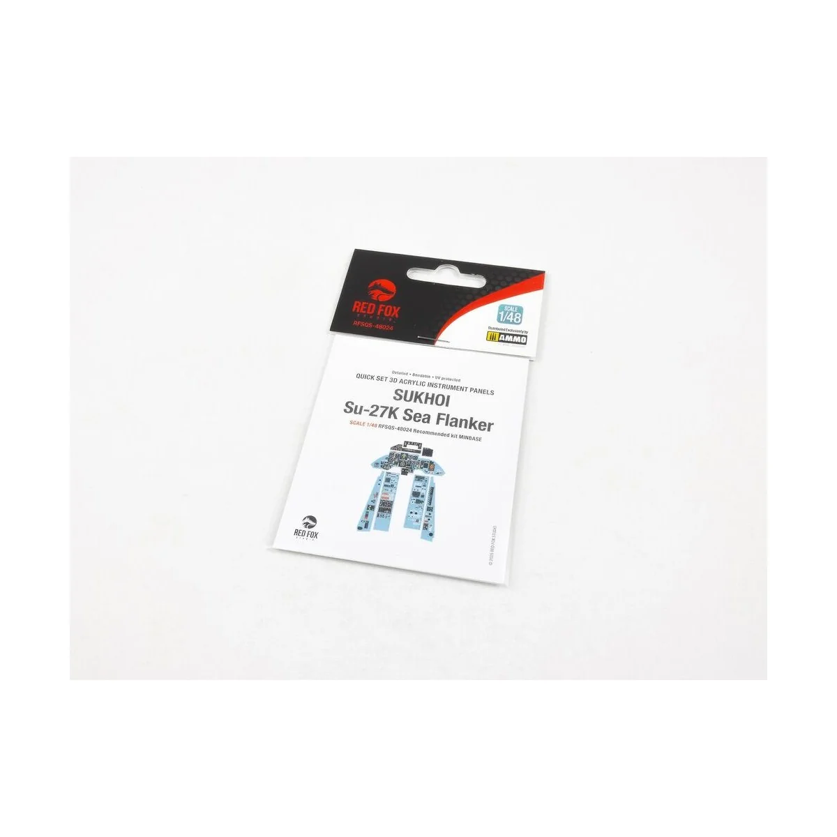 Su-27K Sea Flanker for Minibase, 1/48 - Red Fox Studio RFSQS-48024 Su-27K Sea Flanker for Minibase, 1/48 - Red Fox Studio RFSQS-48024
