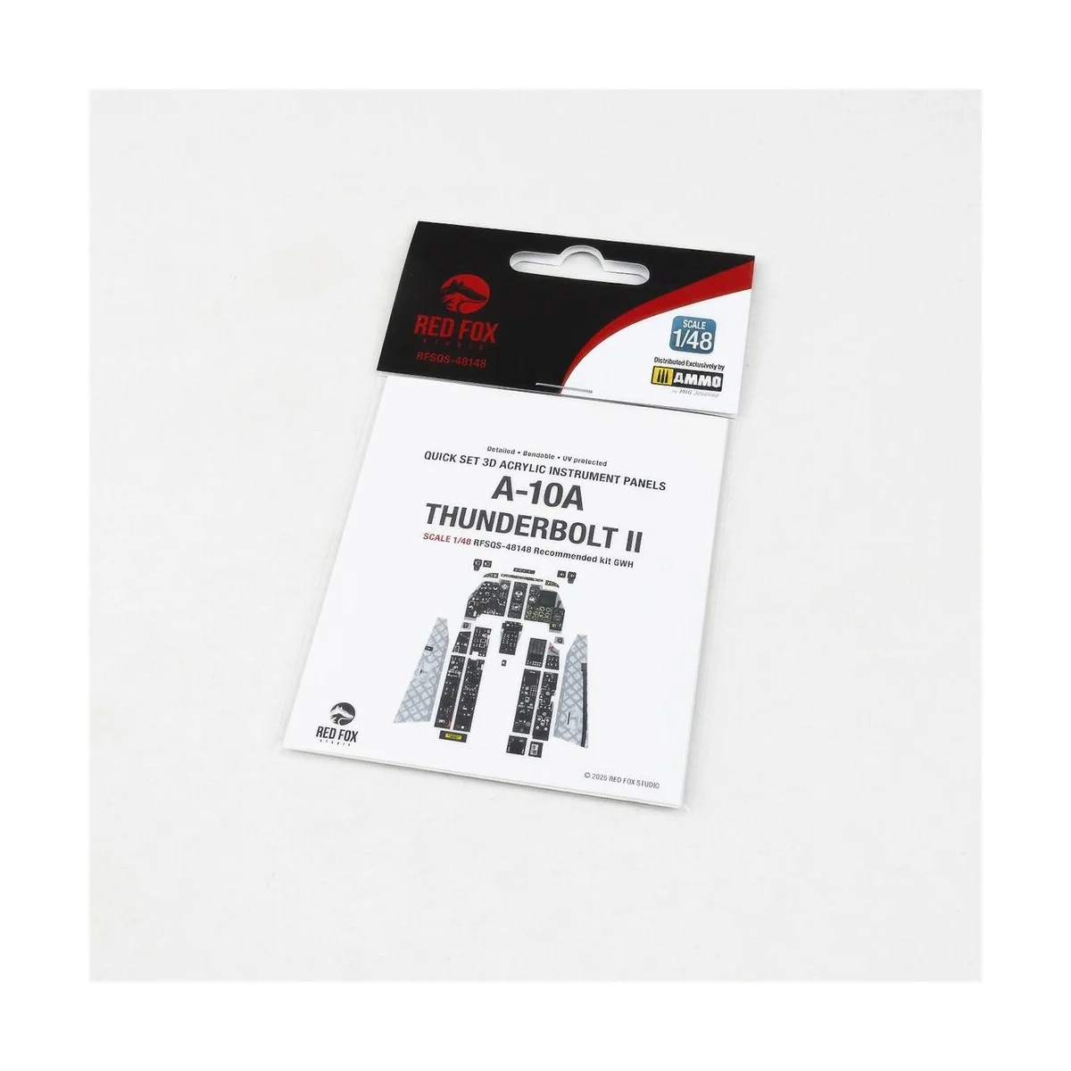 A-10A Thunderbolt II for GWH, 1/48 - Red Fox Studio RFSQS-48148