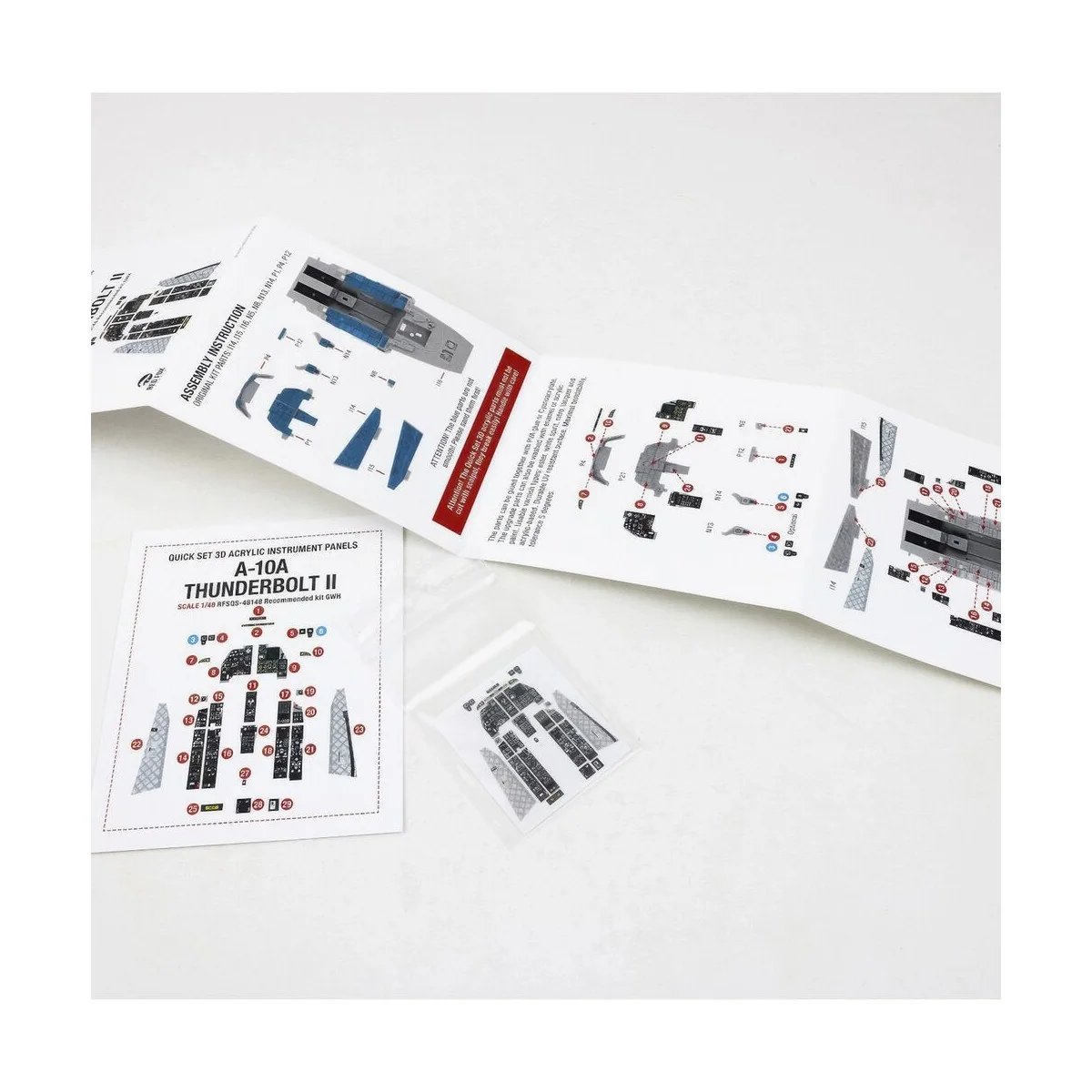 A-10A Thunderbolt II for GWH, 1/48 - Red Fox Studio RFSQS-48148