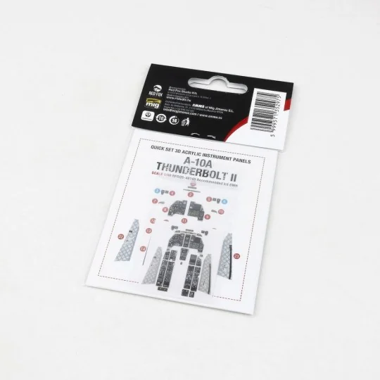 A-10A Thunderbolt II for GWH, 1/48 - Red Fox Studio RFSQS-48148