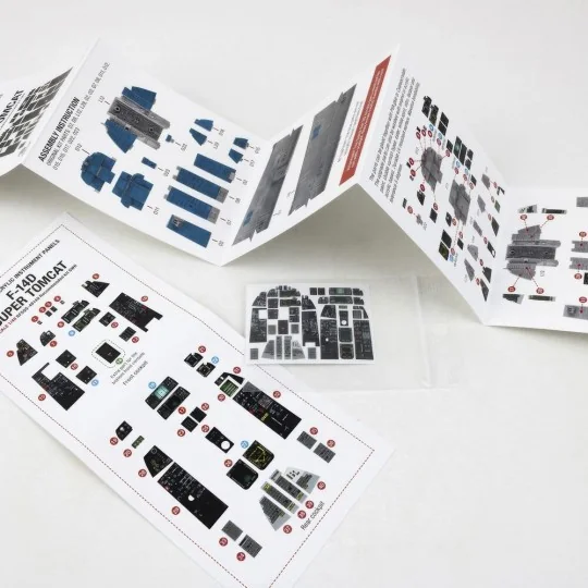 F-14D Super Tomcat for GWH, 1/48 - Red Fox Studio RFSQS-48149