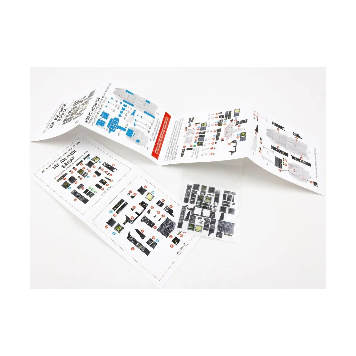 AH-64Di SARAF for Takom, 1/35 - Red Fox Studio RFSQS-35026