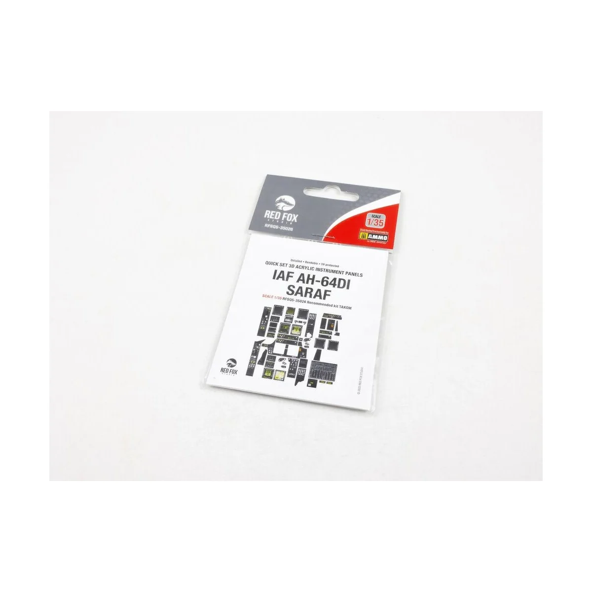 AH-64Di SARAF for Takom, 1/35 - Red Fox Studio RFSQS-35026