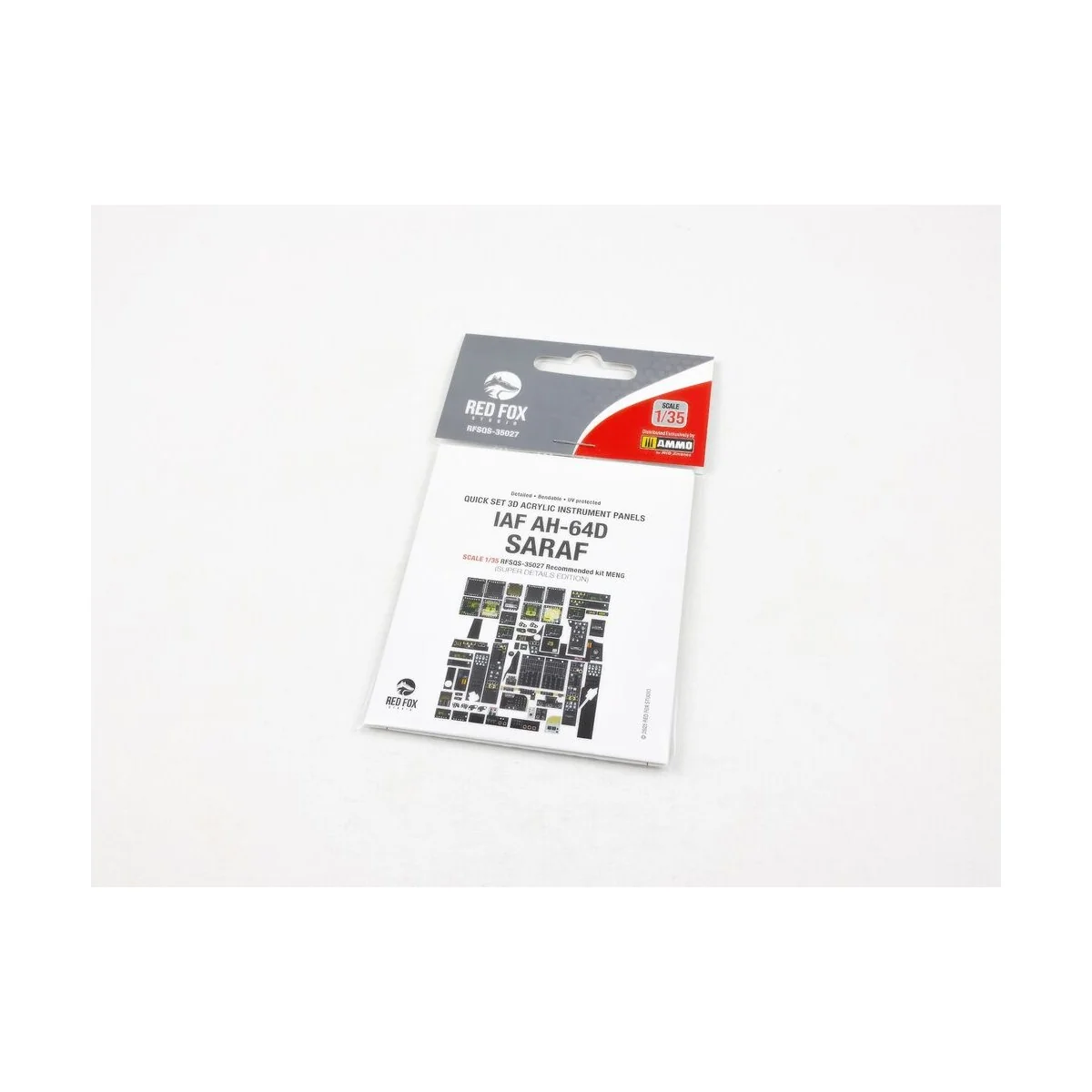 AH-64Di SARAF for Meng, 1/35 - Red Fox Studio RFSQS-35027
