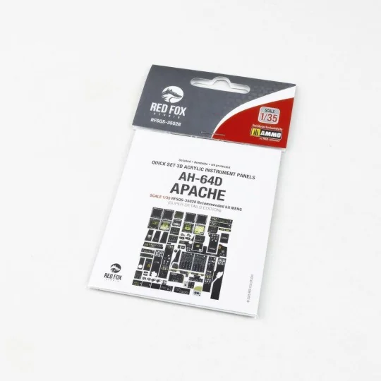 AH-64D Apache for Meng, 1/35 - Red Fox Studio RFSQS-35028 AH-64D Apache for Meng, 1/35 - Red Fox Studio RFSQS-35028