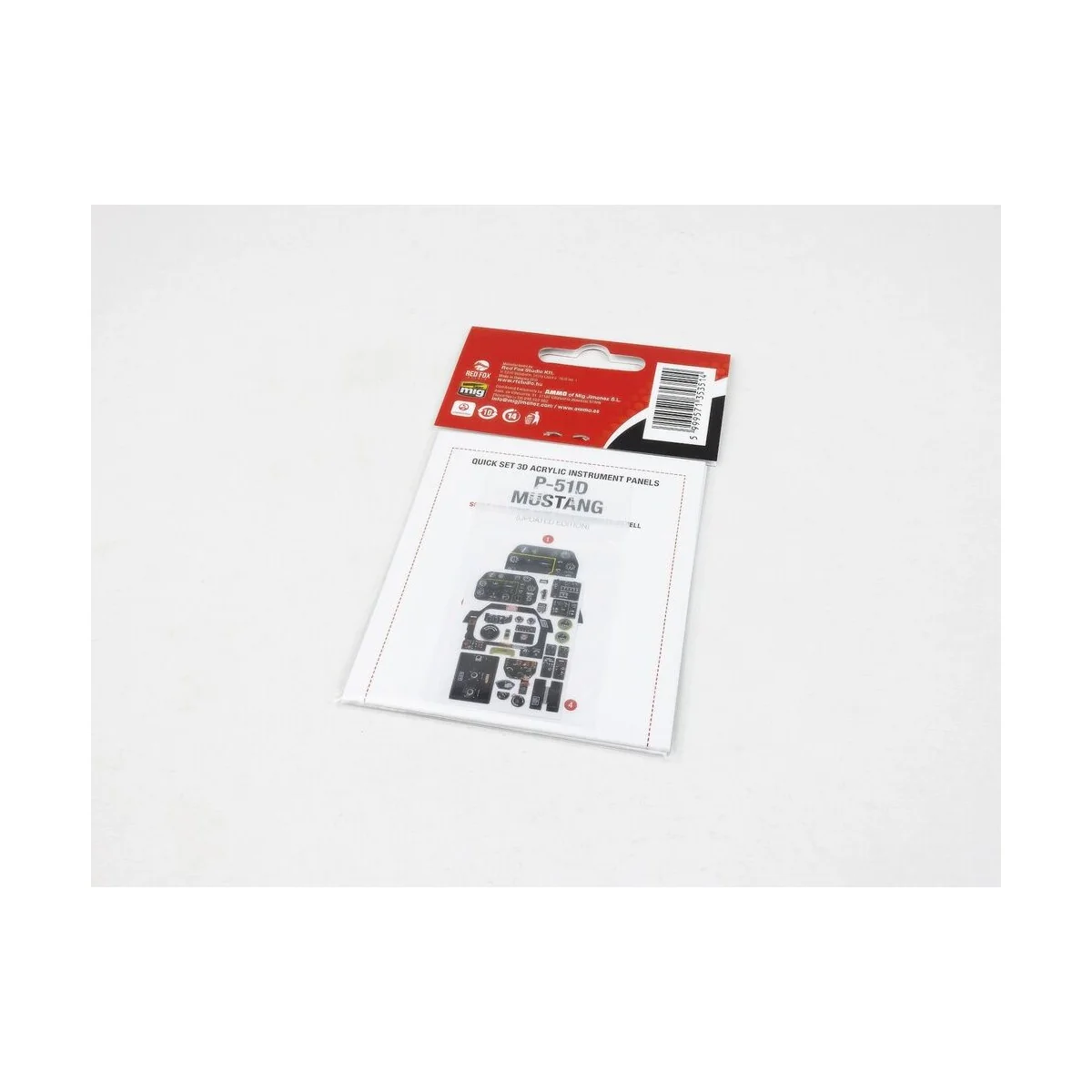 P-51D Mustang Updated for Revell, 1/32 - Red Fox Studio RFSQS-32152 P-51D Mustang Updated for Revell, 1/32 - Red Fox Studio RFSQS-32152