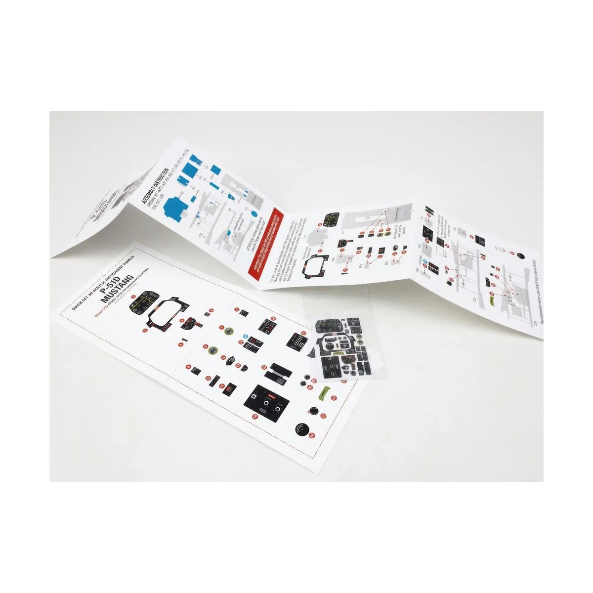 P-51D Mustang Updated for Revell, 1/32 - Red Fox Studio RFSQS-32152 P-51D Mustang Updated for Revell, 1/32 - Red Fox Studio RFSQS-32152