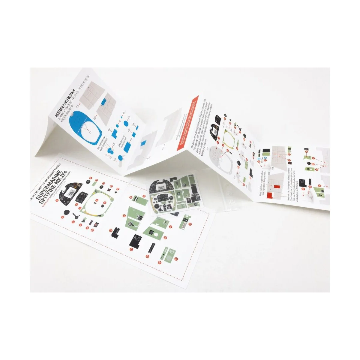 Spitfire Mk.IXc Updated for Revell, 1/32 - Red Fox Studio RFSQS-32156 Spitfire Mk.IXc Updated for Revell, 1/32 - Red Fox Studio RFSQS-32156