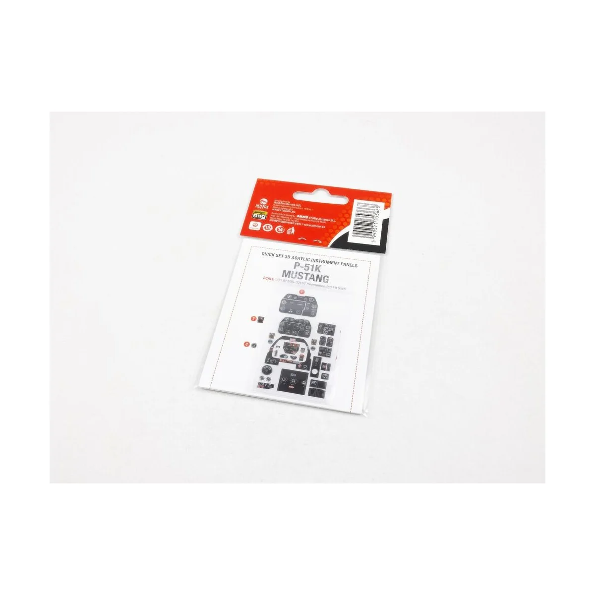 P-51K Mustang for SWS, 1/32 - Red Fox Studio RFSQS-32167