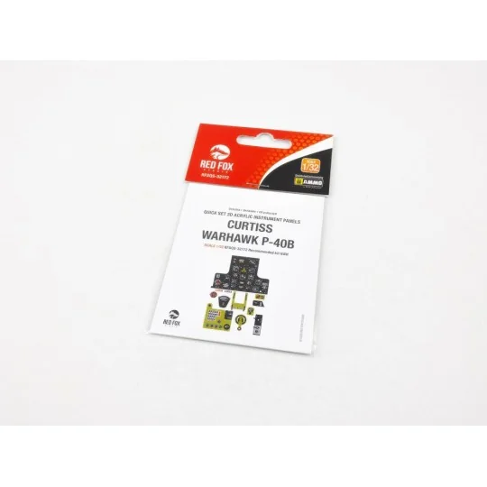 P-40B Warhawk for GWH, 1/32 - Red Fox Studio RFSQS-32172