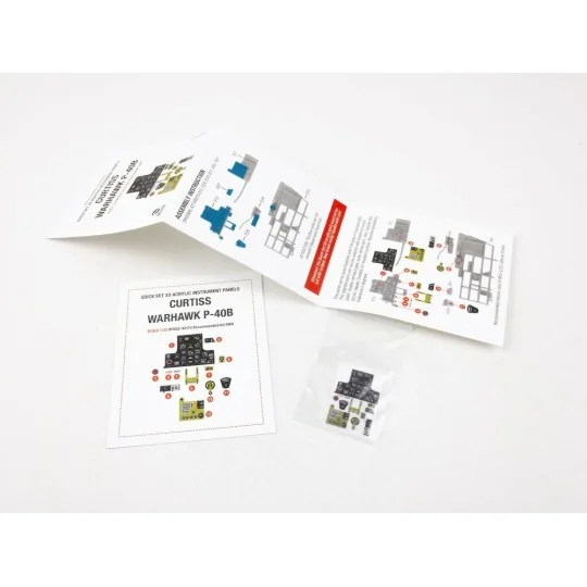 P-40B Warhawk for GWH, 1/32 - Red Fox Studio RFSQS-32172