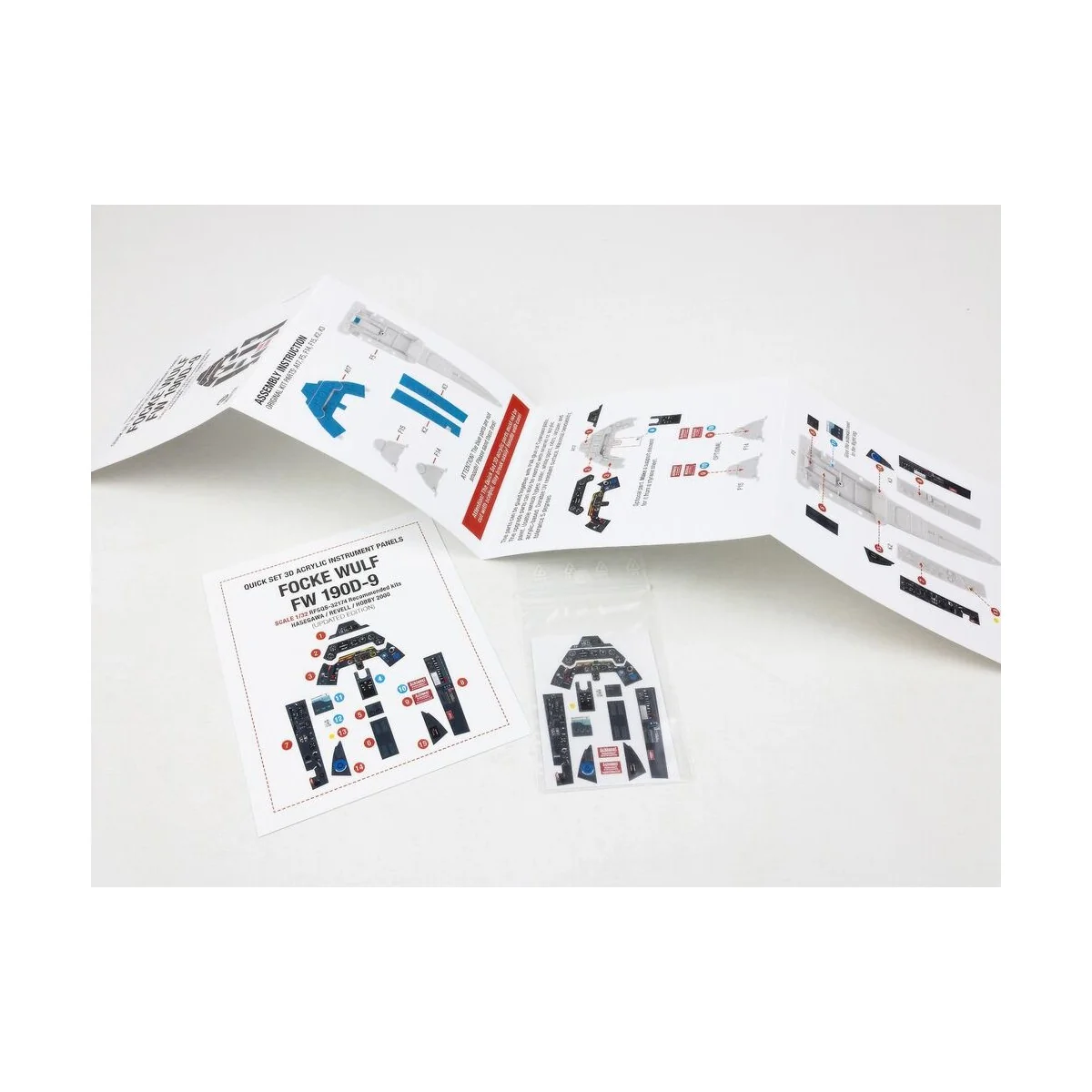 Fw 190D-9 Updated for Hobby 2000/Hasegawa/Revell, 1/32 - Red Fox St... Fw 190D-9 Updated for Hobby 2000/Hasegawa/Revell, 1/32 - Red Fox St...