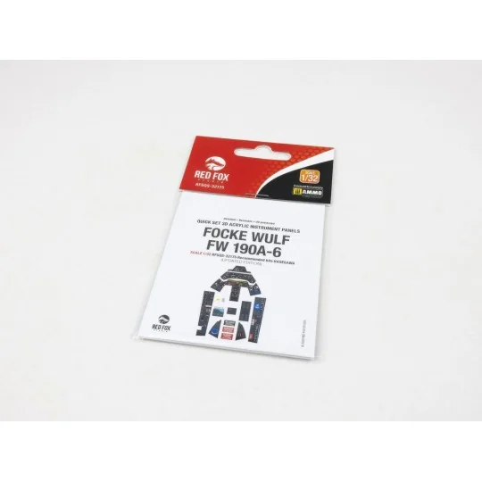 Fw 190A-6 Updated for Hasegawa, 1/32 - Red Fox Studio RFSQS-32175 Fw 190A-6 Updated for Hasegawa, 1/32 - Red Fox Studio RFSQS-32175