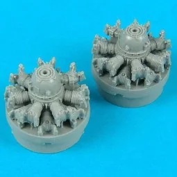 C-47 Dakota engines (for Italeri) für Italeri Bausatz - Quickboost ...