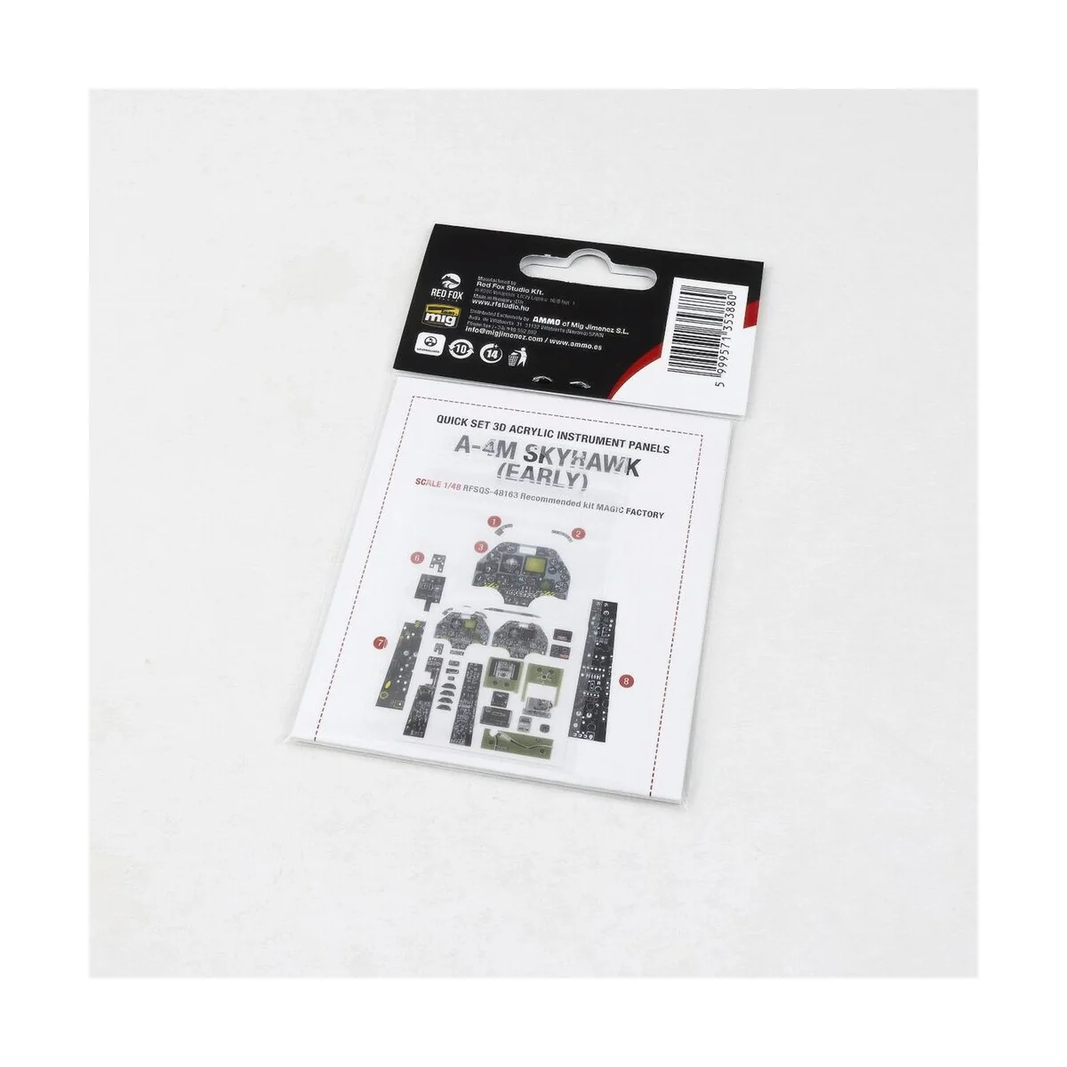 A-4M Skyhawk Early Version for Magic Factory, 1/48 - Red Fox Studio... A-4M Skyhawk Early Version for Magic Factory, 1/48 - Red Fox Studio...