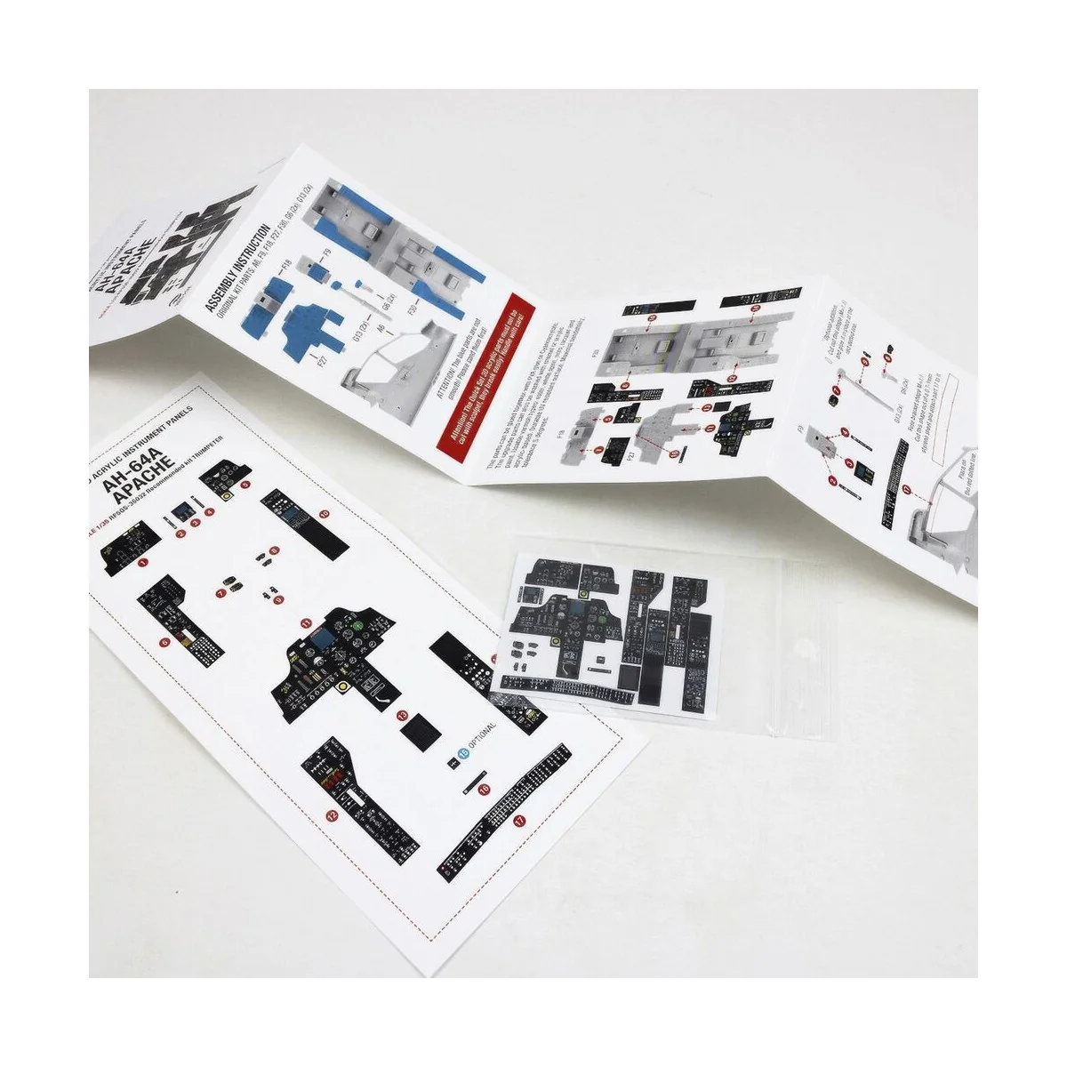 AH-64A Apache for Trumpeter, 1/35 - Red Fox Studio RFSQS-35032 AH-64A Apache for Trumpeter, 1/35 - Red Fox Studio RFSQS-35032