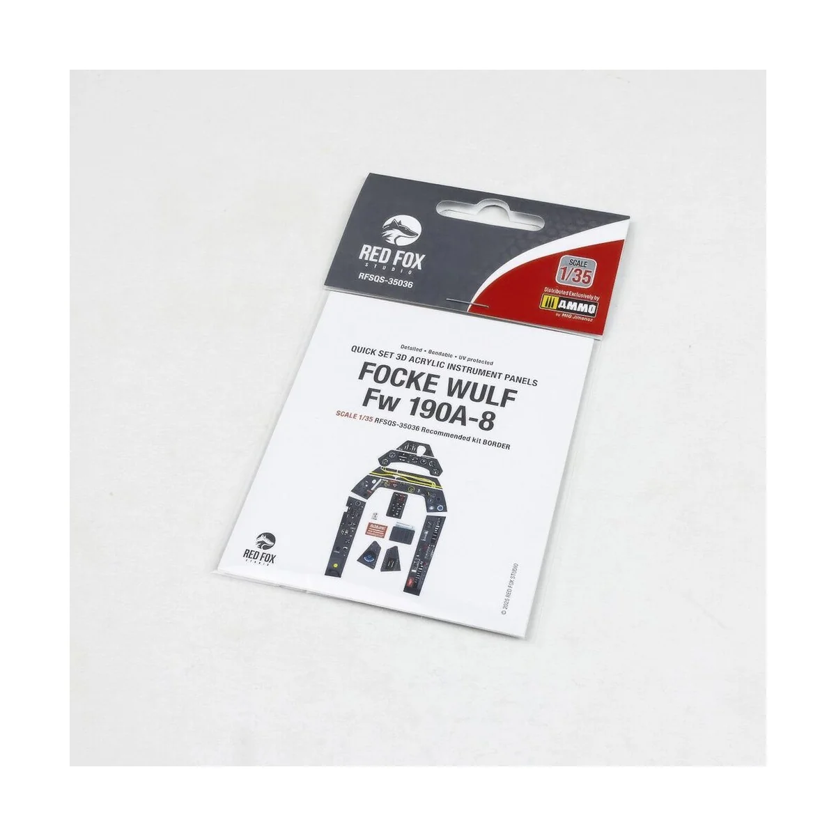 Fw 190A-8 with WGr.21 for Border, 1/35 - Red Fox Studio RFSQS-35036