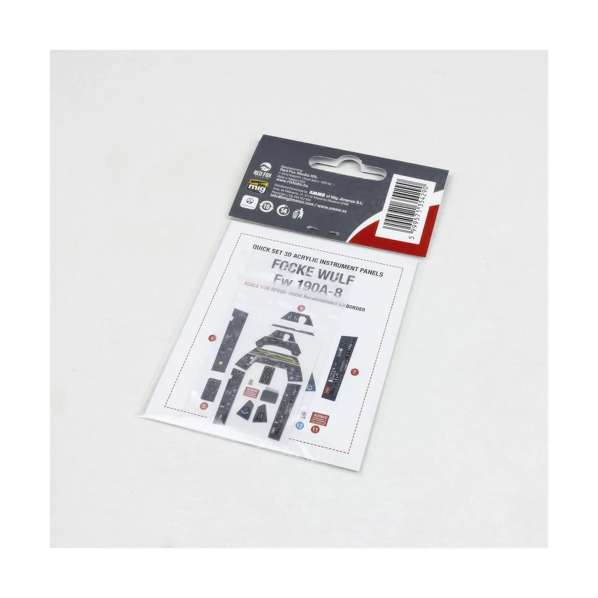 Fw 190A-8 with WGr.21 for Border, 1/35 - Red Fox Studio RFSQS-35036