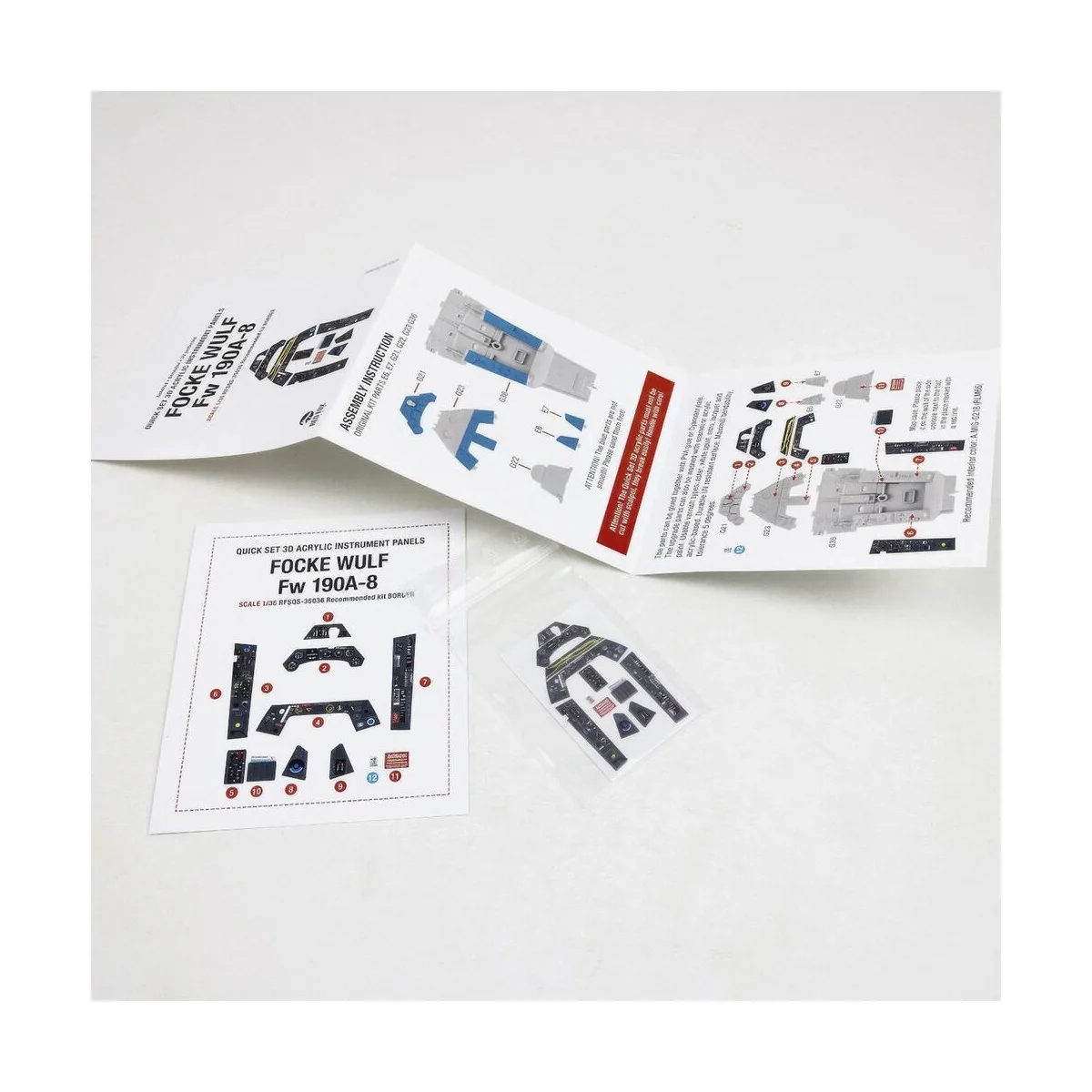 Fw 190A-8 with WGr.21 for Border, 1/35 - Red Fox Studio RFSQS-35036