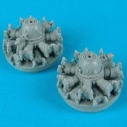 PBY-1/5 Catalina engines für Academy Bausatz, 1/72 - Quickboost QB7...