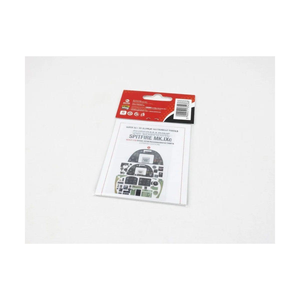 Spitfire Mk.IXc Updated for Tamiya, 1/32 - Red Fox Studio RFSQS-32188