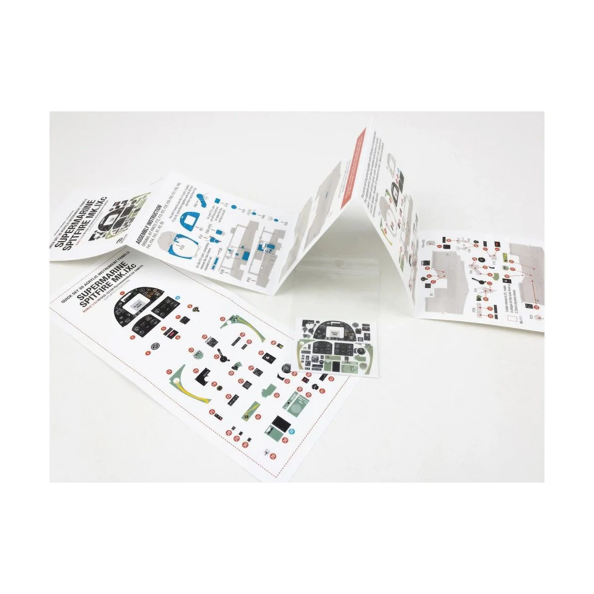 Spitfire Mk.IXc Updated for Tamiya, 1/32 - Red Fox Studio RFSQS-32188