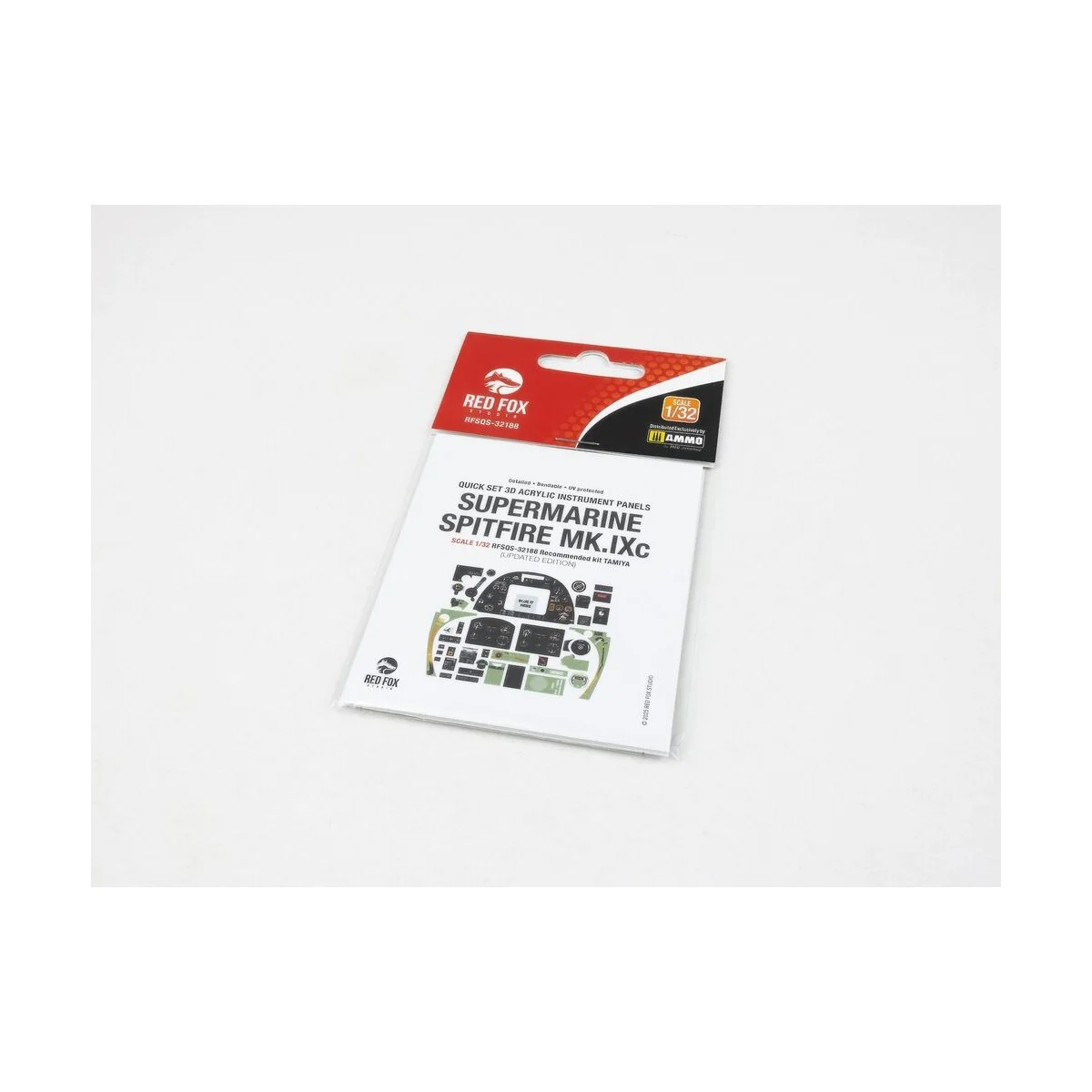 Spitfire Mk.IXc Updated for Tamiya, 1/32 - Red Fox Studio RFSQS-32188