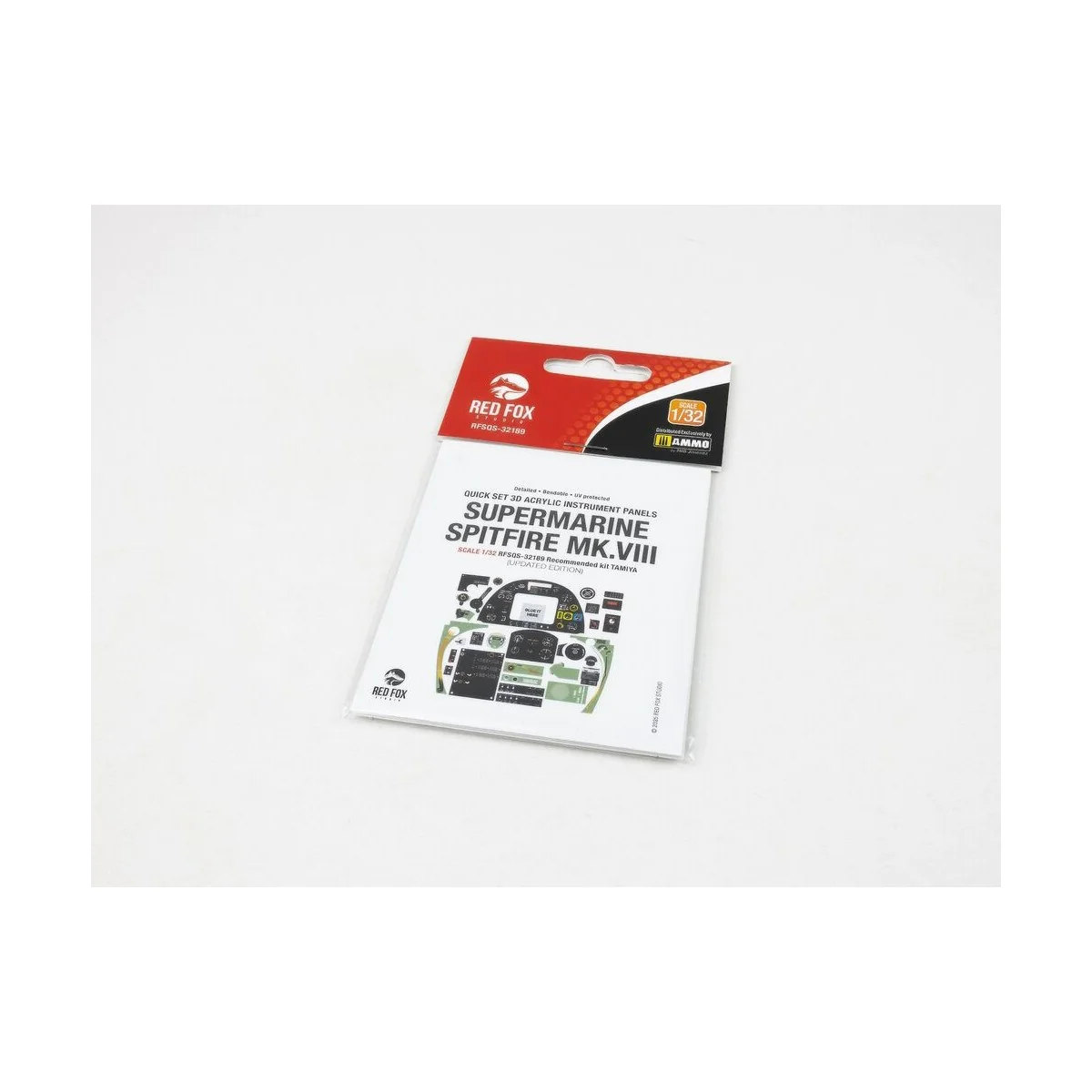Spitfire Mk.VIII Updated for Tamiya, 1/32 - Red Fox Studio RFSQS-32189