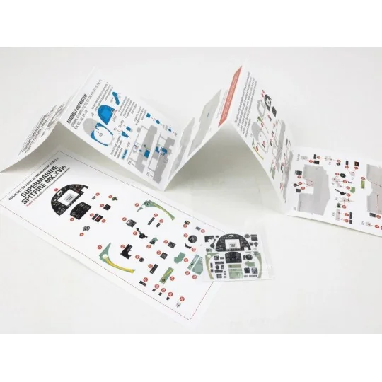 Spitfire Mk.XVIe for Tamiya, 1/32 - Red Fox Studio RFSQS-32190 Spitfire Mk.XVIe for Tamiya, 1/32 - Red Fox Studio RFSQS-32190