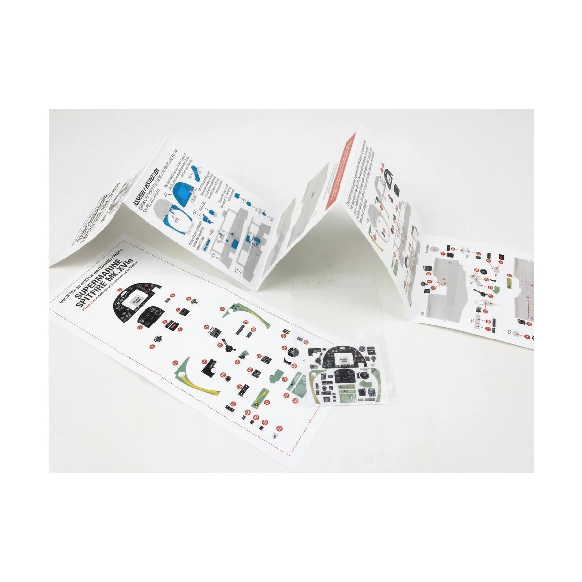 Spitfire Mk.XVIe for Tamiya, 1/32 - Red Fox Studio RFSQS-32190 Spitfire Mk.XVIe for Tamiya, 1/32 - Red Fox Studio RFSQS-32190